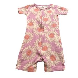 Carter's Pink Floral Toddler Pyjama Romper Size 3T